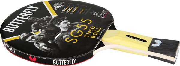 Rakietka Paletka do Tenisa Stołowego Ping Ponga BUTTERFLY Timo Boll SG55