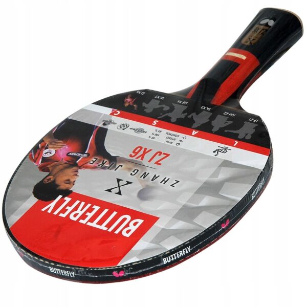 Rakietka Paletka do Tenisa Stołowego Ping Ponga BUTTERFLY Zhang Jike X6