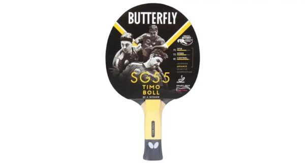 Rakietka Paletka do Tenisa Stołowego Ping Ponga BUTTERFLY Timo Boll SG55