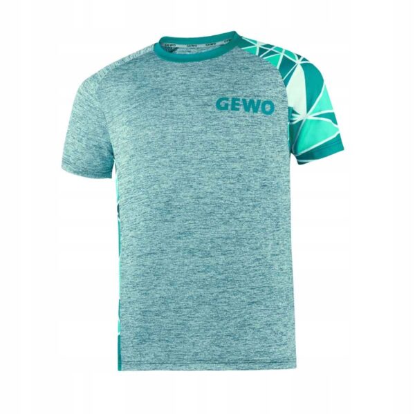 KOSZULKA DO TENISA STOŁOWEGO sportowa GEWO Arco Green POLIESTER XL/XXL