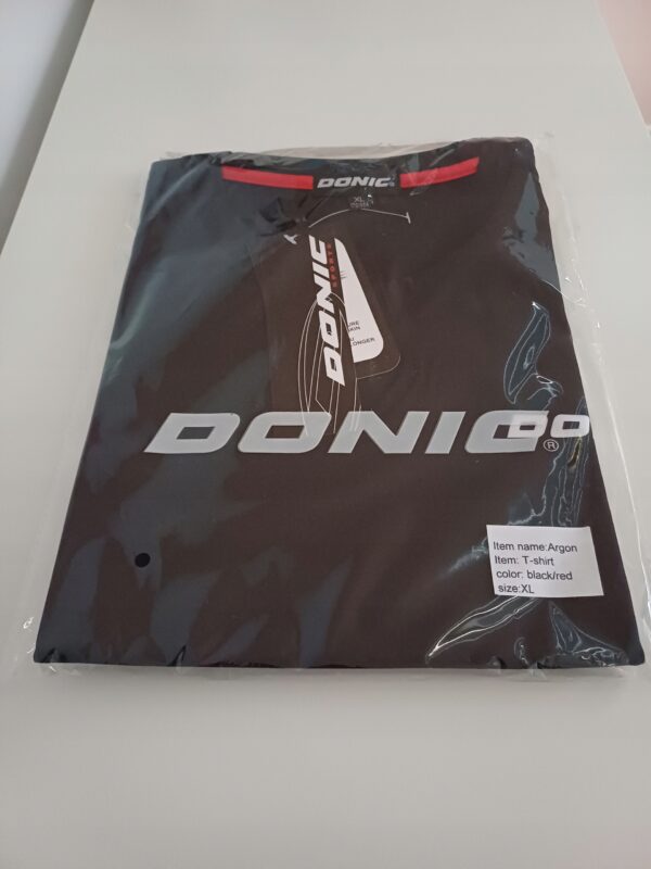 KOSZULKA do TENISA STOŁOWEGO ping ponga DONIC Argon Red L/XL