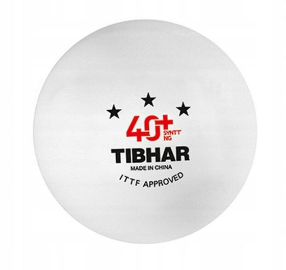 PIŁECZKI DO TENISA STOŁOWEGO ping ponga turniejowe ligowe 3 szt. TIBHAR ***