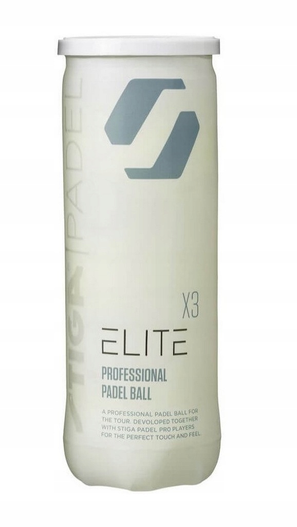 PROFESJONALNE piłki do PADLA STIGA opakowanie 3 szt. żółte PADEL BALL ELITE