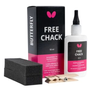 Klej do okładzin rakietek do TENISA STOŁOWEGO Butterfly Free Chack 90 ml