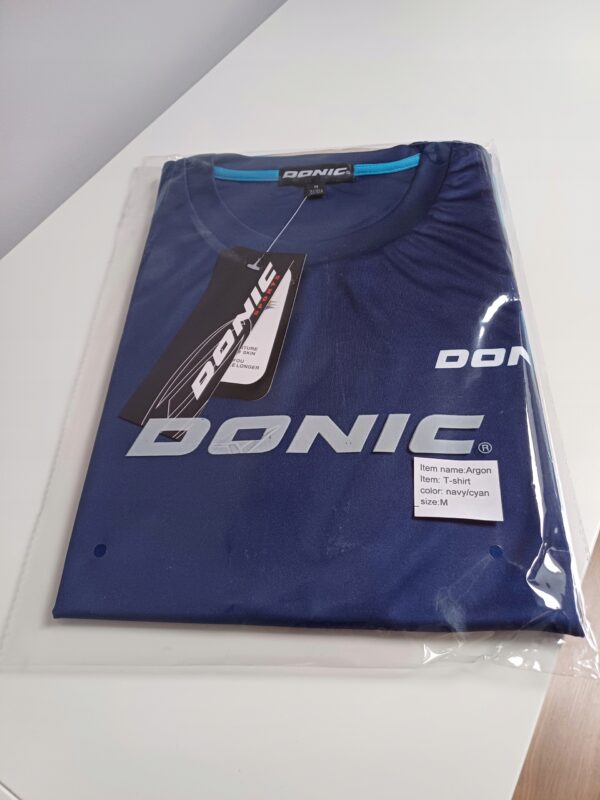 KOSZULKA do TENISA STOŁOWEGO ping ponga DONIC Argon Blue M/L