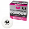 PIŁECZKI BUTTERFLY DO TENISA STOŁOWEGO ping ponga treningowe 120 szt. białe