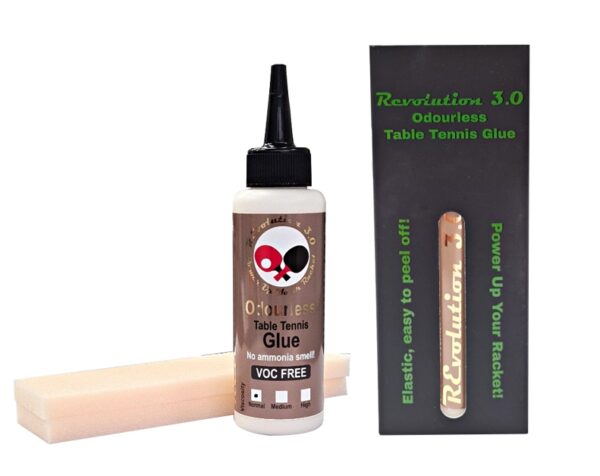KLEJ DO TENISA STOŁOWEGO PING PONGA wodny DO RAKIETEK 100 ml Revolution