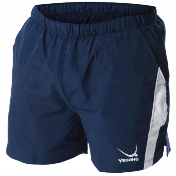 SPODENKI do TENISA STOŁOWEGO ping ponga S/M Yasaka granatowe