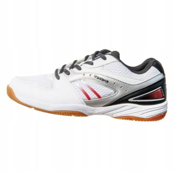 BUTY halowe DO TENISA STOŁOWEGO PING PONGA białe rozmiar 45 YASAKA IMPACT