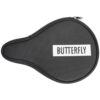 Pokrowiec na RAKIETKĘ paletkę Butterfly Logo Case Round czarny ping pong