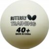 PIŁECZKI BUTTERFLY DO TENISA STOŁOWEGO ping ponga treningowe 6 szt. białe