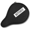POKROWIEC NA RAKIETKĘ DO TENISA STOŁOWEGO BUTTERFLY CZARNY Logo Case Round