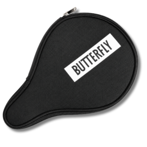 POKROWIEC NA RAKIETKĘ DO TENISA STOŁOWEGO BUTTERFLY CZARNY Logo Case Round