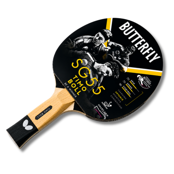 rakietka butterfly sg55 RAKIETKA DO TENISA STOŁOWEGO PALETKA PING PONG BUTTERFLY Timo Boll SG55