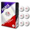 PIŁECZKI DO TENISA STOŁOWEGO PIŁKI DO PING PONGA DOUBLE FISCH PARIS PAR40+